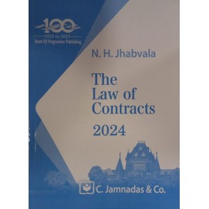 Jhabvala Law Series's The Law of Contracts Notes for BA. LL.B & LL.B by Noshirman H. Jhabvala, C. Jamnadas & Co. [Edn. 2024]